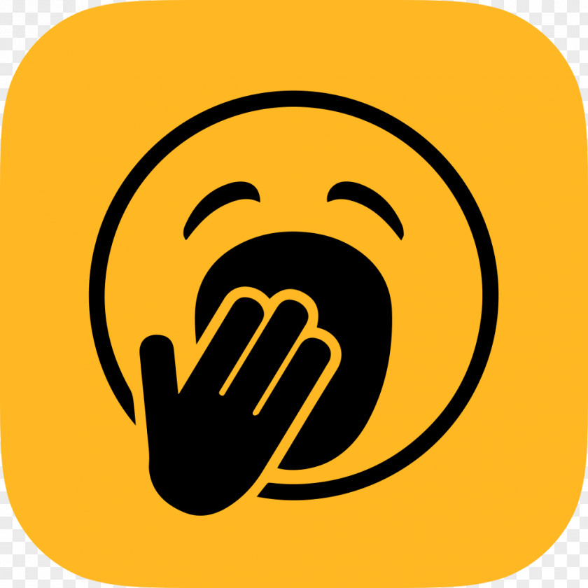 Yawn Smiley Clip Art PNG