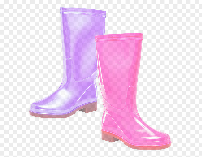 Material Property Lilac Footwear Pink Boot Rain Violet PNG