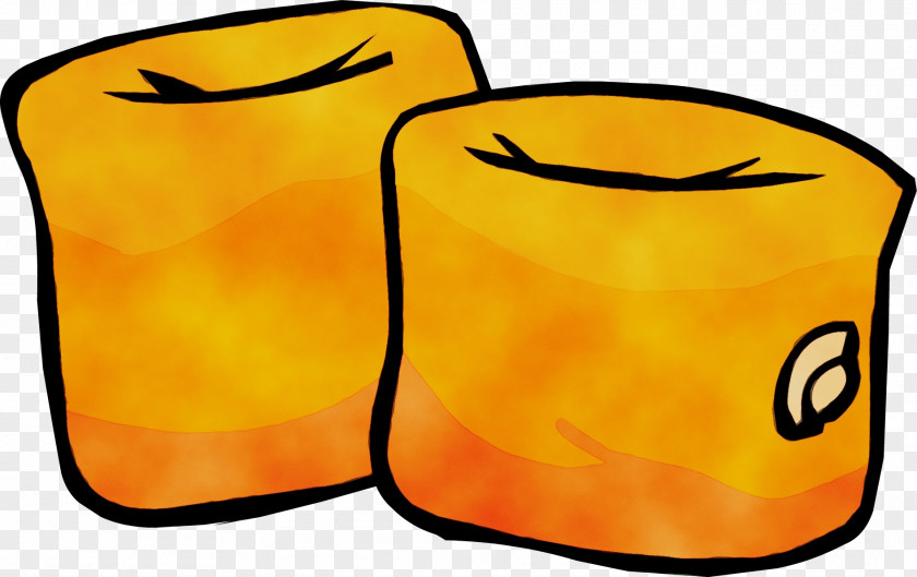 Orange Yellow Inflatable Armbands Transparency Swimming Pools PNG