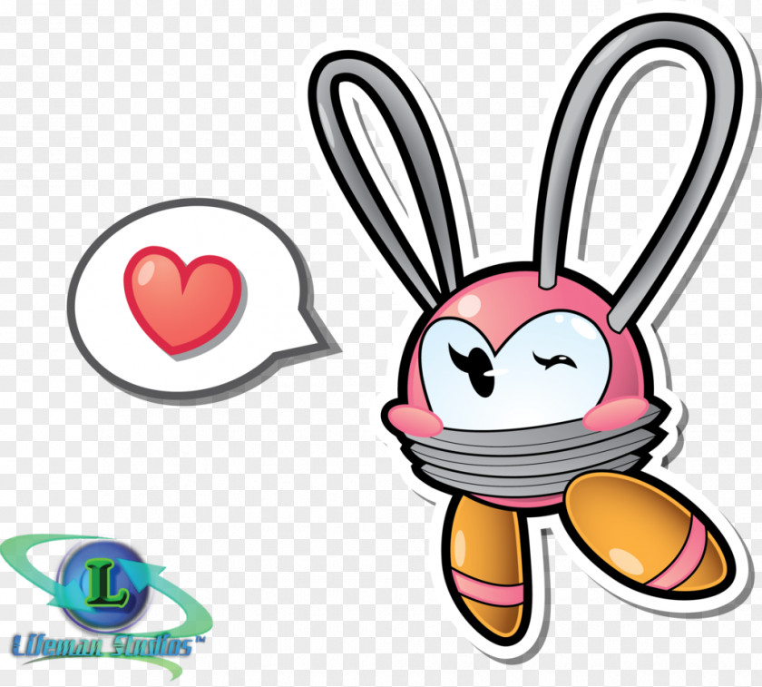 25 Anniversary Badge Mega Man Battle Network 6 Mockup Rabbit Clip Art PNG