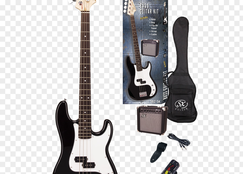 Bass Guitar Fender Precision Jaguar Double PNG