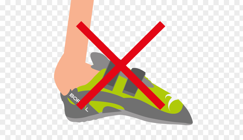 Climbing Shoe Big Wall Size PNG