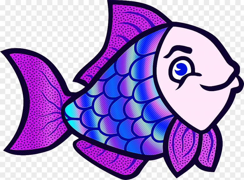 Fish Purple Butterflyfish PNG