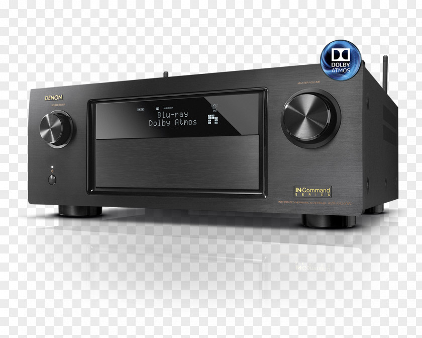 Receiver AV Denon AVR-X4200W DTS Dolby Atmos PNG