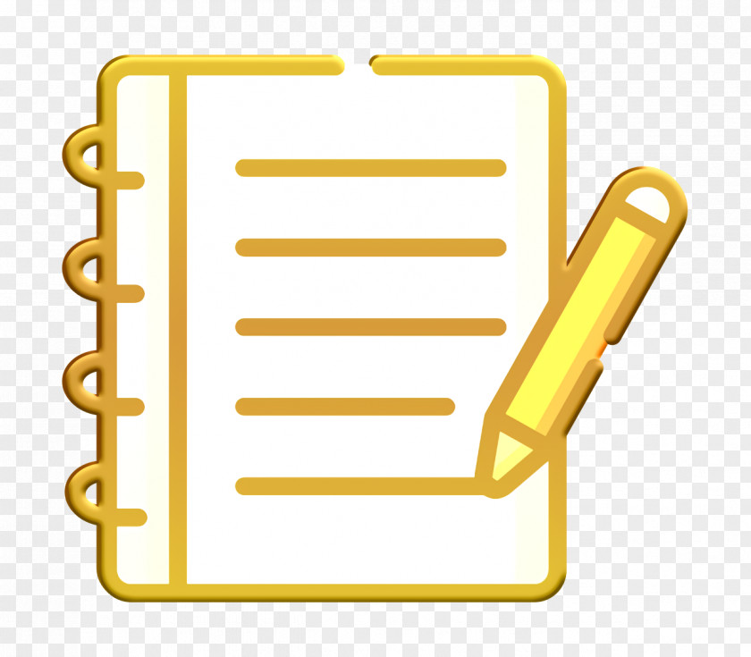 Writing Icon Notebook Hobbies And Freetime PNG