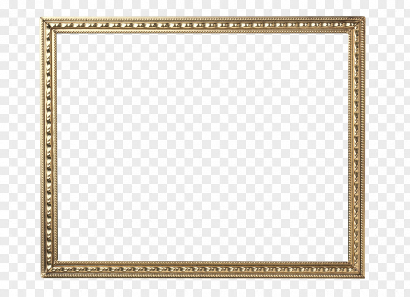 European Perspective Gold Frame Download Picture PNG