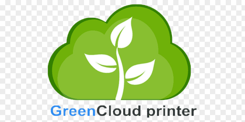 Green Cloud Paper Virtual Printer Computer Software Device Driver PNG