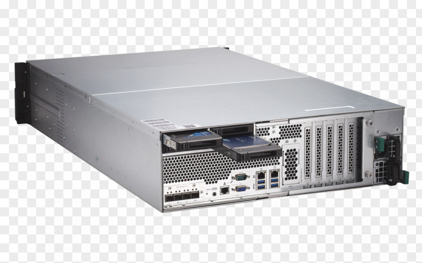 QNAP 16-Bay TurboNAS SAS 12G TDS-16489U-SA1 Computer Servers Tape Drives Network Storage Systems TDS-16489U-SB2 PNG