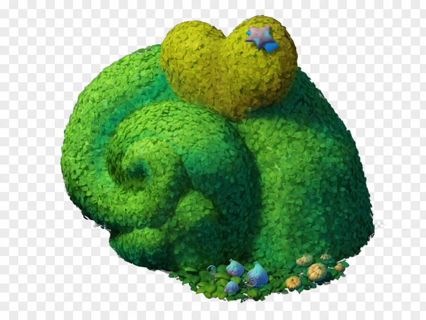 Snail Shape Grass Download Scale Model Q-version PNG