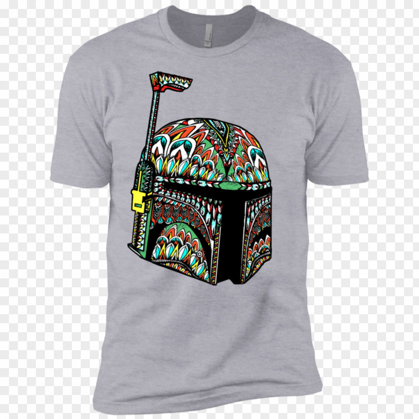 Boba Fett Tshirt T-shirt Clothing Sleeve Gildan Activewear PNG