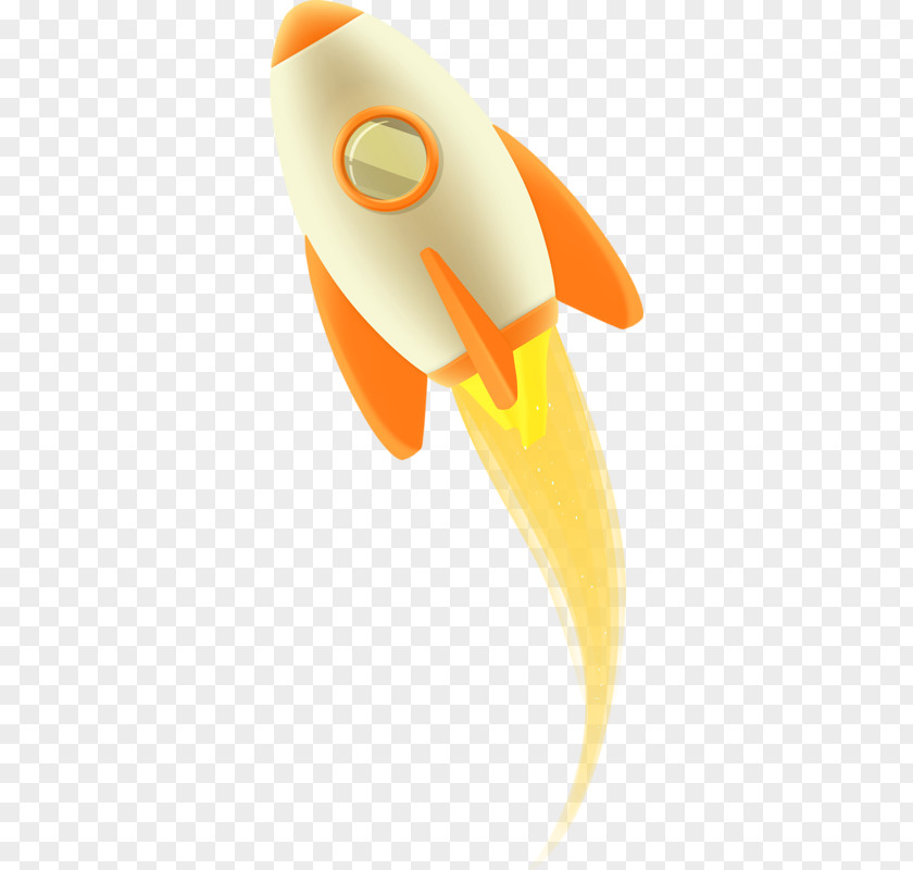Cartoon Rocket Spacecraft Clip Art PNG