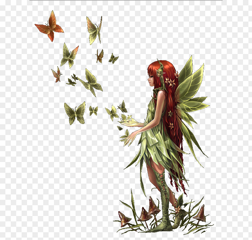 Fairy Sticker Forest Decal PNG