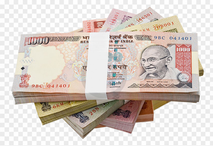 Indian Rupee Banknote Transparent Image Currency Money PNG