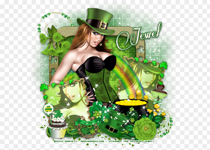 Irish Graphics Illustration Green Fiction Character PNG