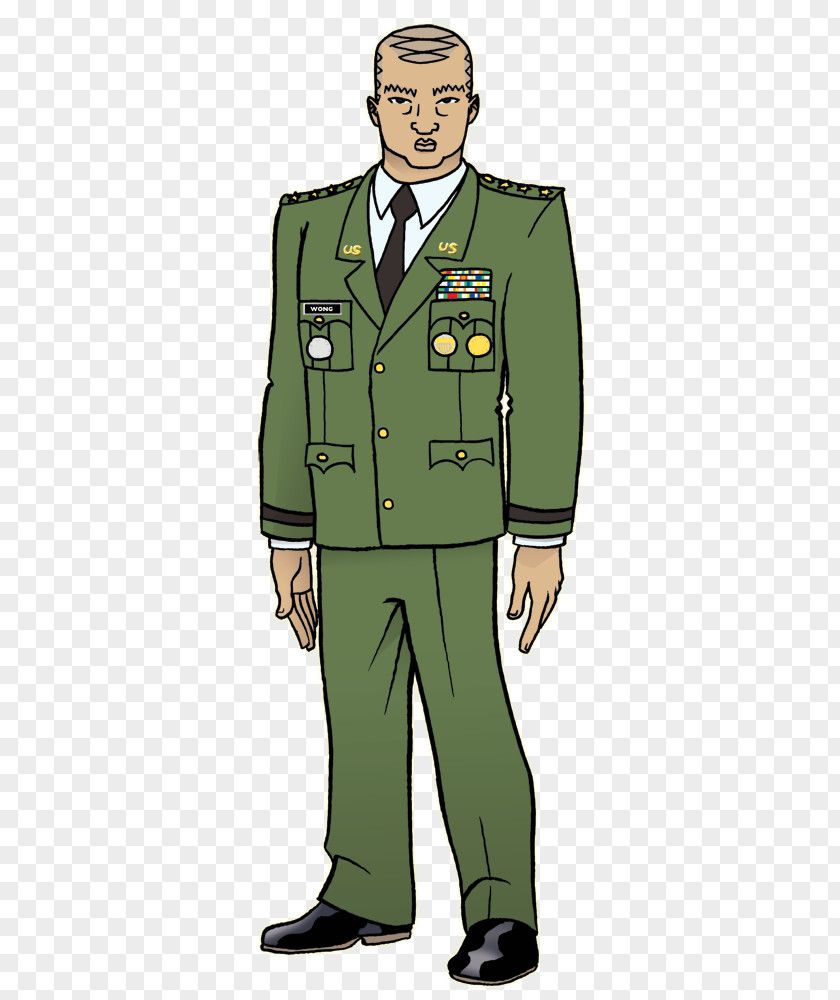 Military Salute Army Officer Cartoon General PNG