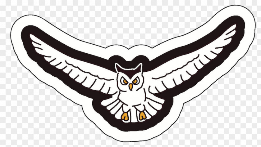 Owl Mascot Highlands High School Clip Art Logo PNG