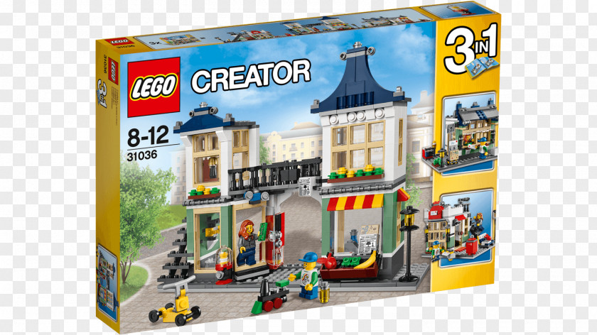Toy LEGO 31036 Creator & Grocery Shop Lego Shopping PNG