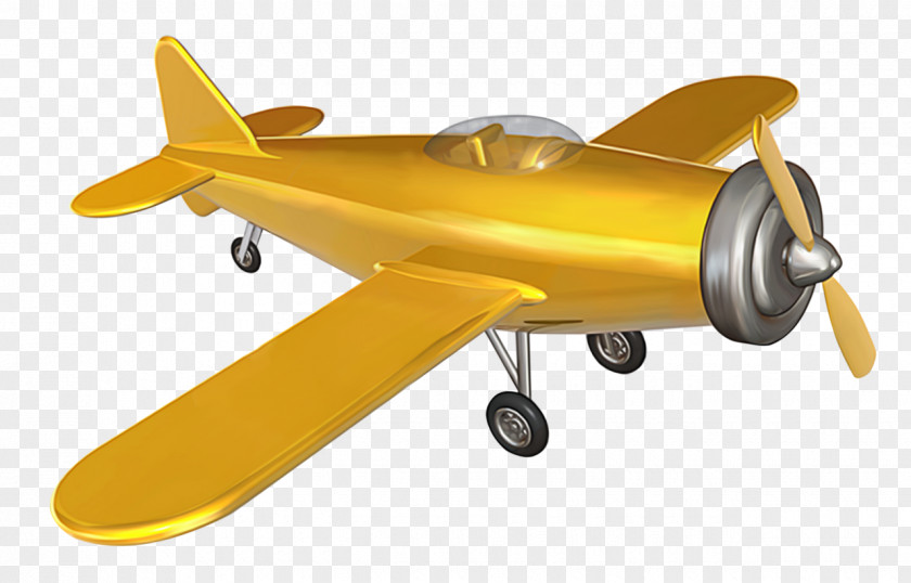 Yellow Helicopter Airplane Flight Cartoon PNG