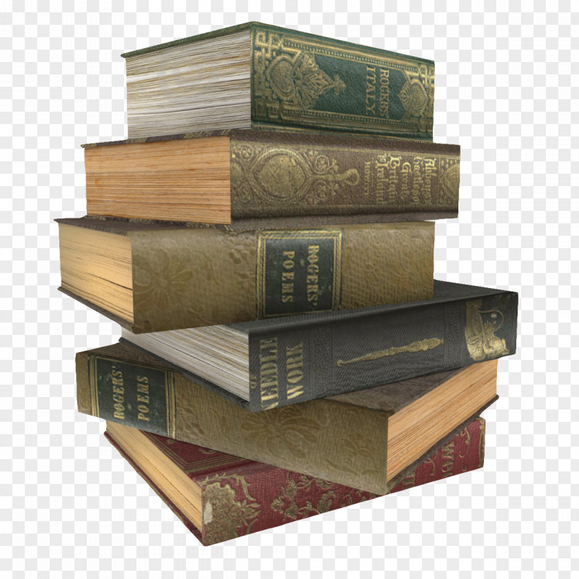 A Stack Of Old Books Book Gratis PNG