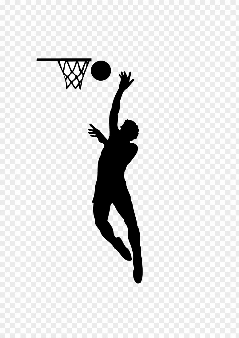 Basketball Silhouette T-shirt Player Sport Sneakers PNG