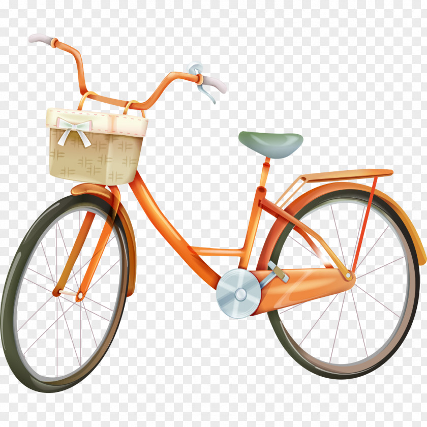 Cartoon Bicycle Computer File PNG