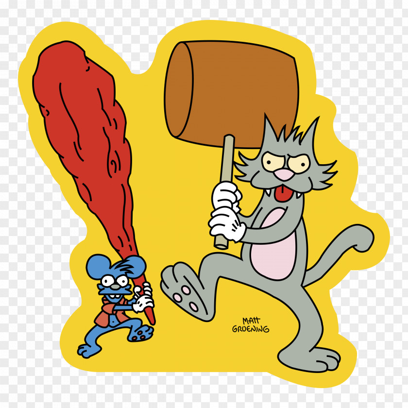 Cat Homer Simpson Bart Clip Art Vector Graphics PNG