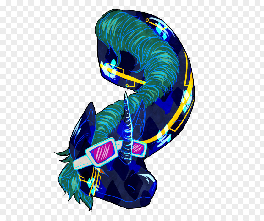 Lexa The 100 Headgear Legendary Creature Electric Blue PNG
