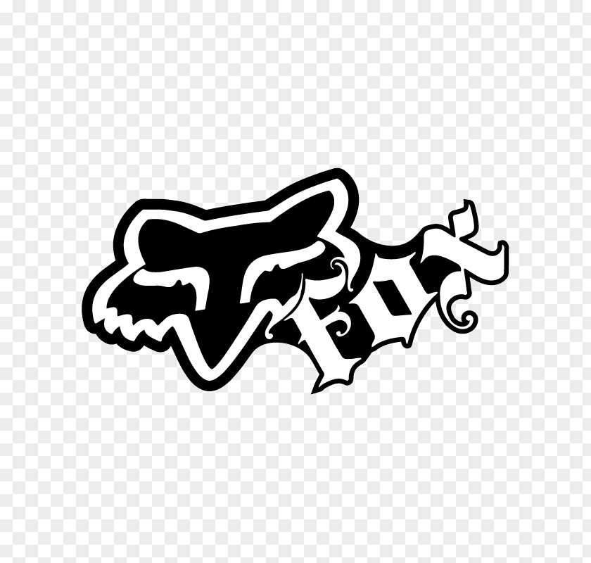 Motocross Fox Racing Sticker Decal Logo PNG