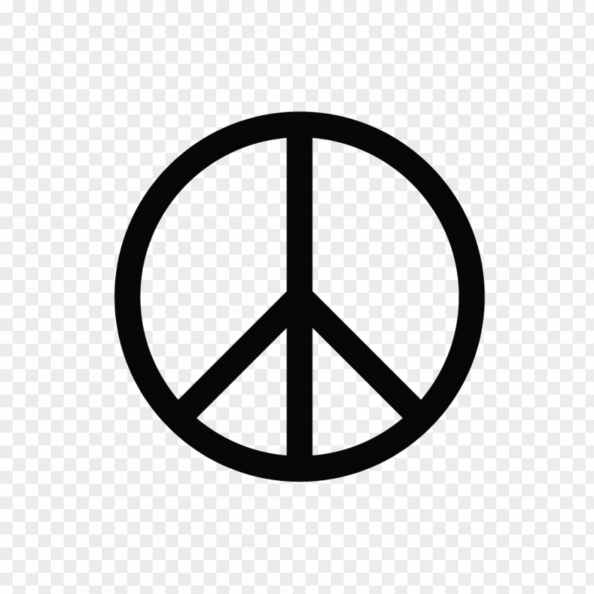 Peace Sign Template Symbols Hippie PNG