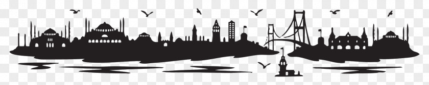 Silhouette Istanbul Tattoo Skyline Graphics PNG