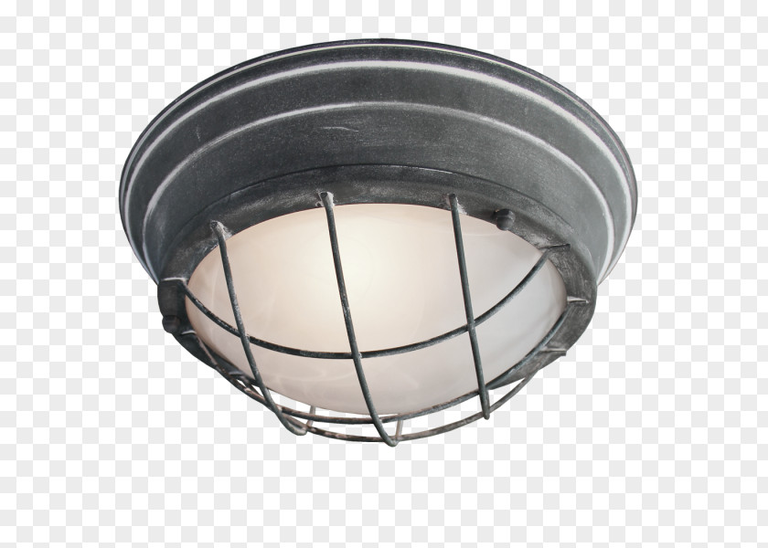 Lamp Plafonnière Industry Light Fixture Concrete PNG