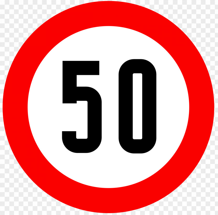 Traffic Sign Speed Limit Warning Stop PNG