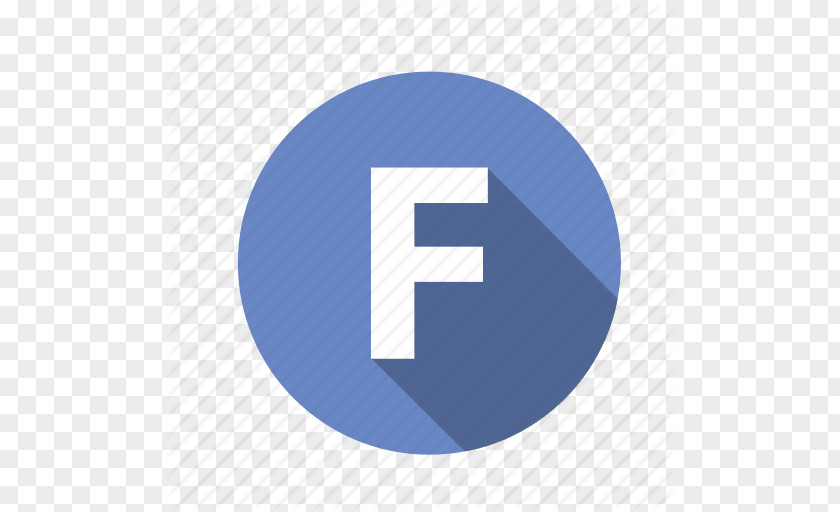 Blue Round Letter F Icon Chrome Web Store Font PNG