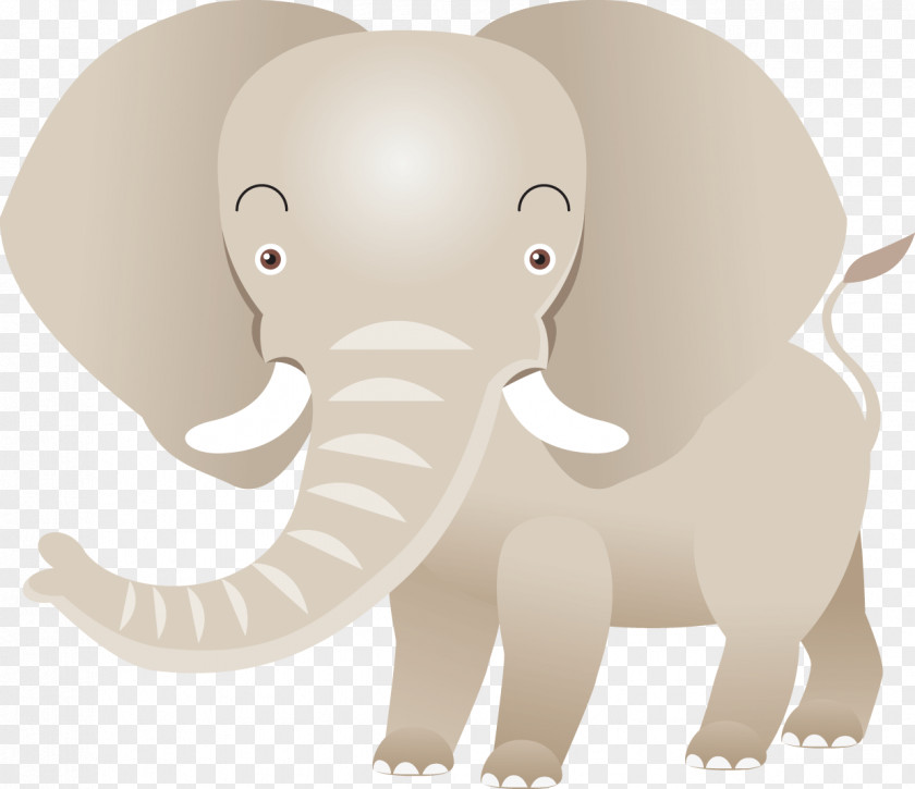 Cute Baby Elephant Indian African Drawing PNG