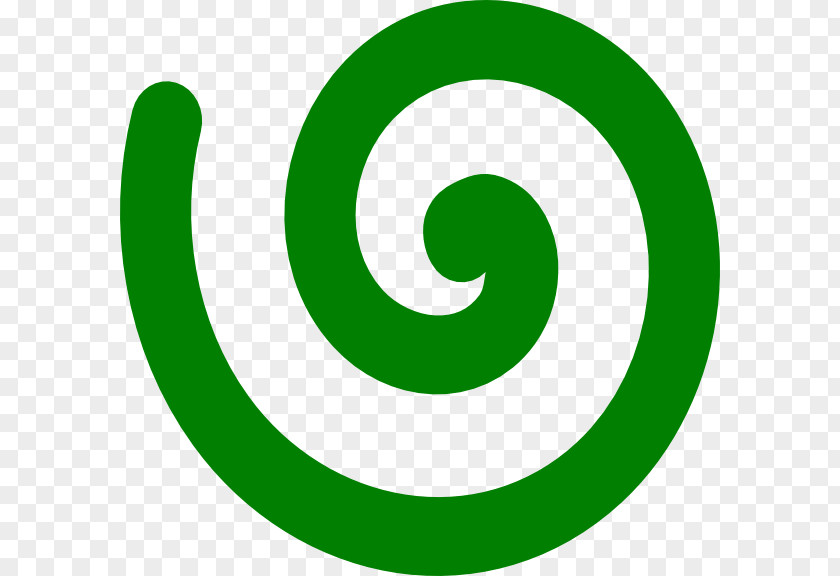 Hawaii Spiral Green Clip Art PNG