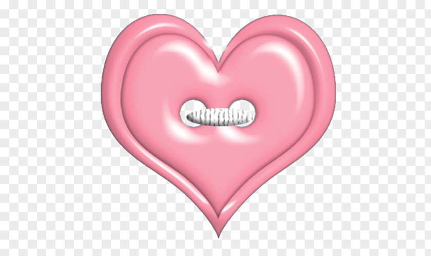 Heart-shaped Buttons Button Clip Art PNG