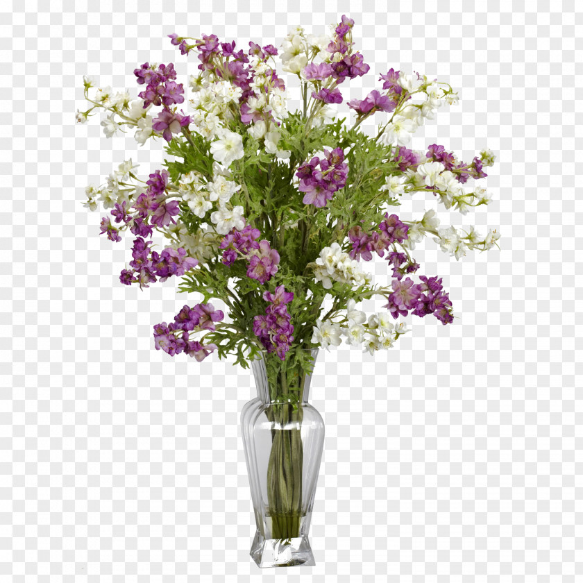 Hydrangea Artificial Flower Vase Floral Design PNG