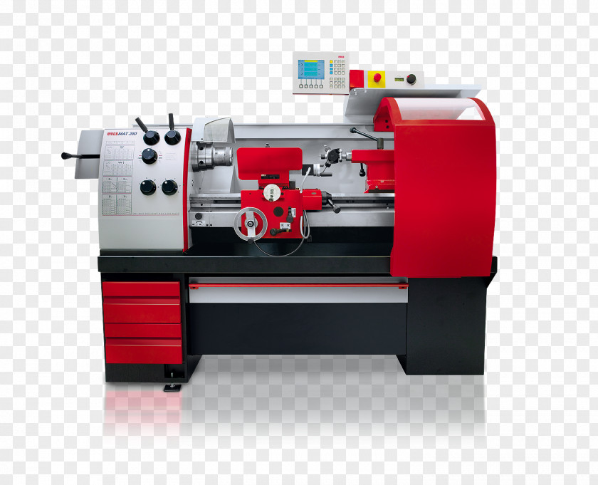 Mat Lathe Milling Computer Numerical Control Machine Tailstock PNG