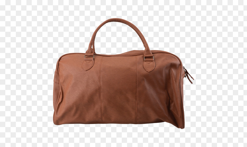 Bag Handbag Baggage Leather Brown Hand Luggage PNG