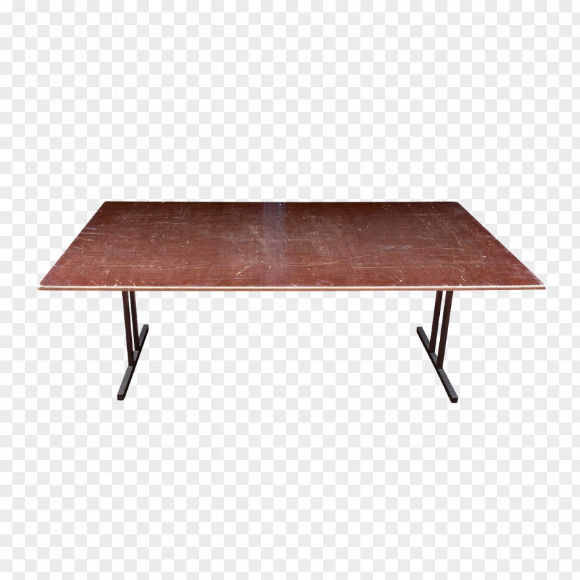 Banquet Table Coffee Tables Angle Wood Stain PNG