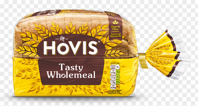 Bread White Loaf Whole Wheat Hovis PNG