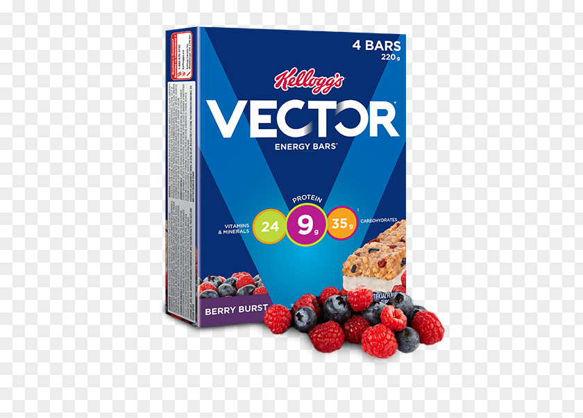 Bursting Vector Breakfast Cereal Kellogg's Energy Bar Food Grocery Store PNG