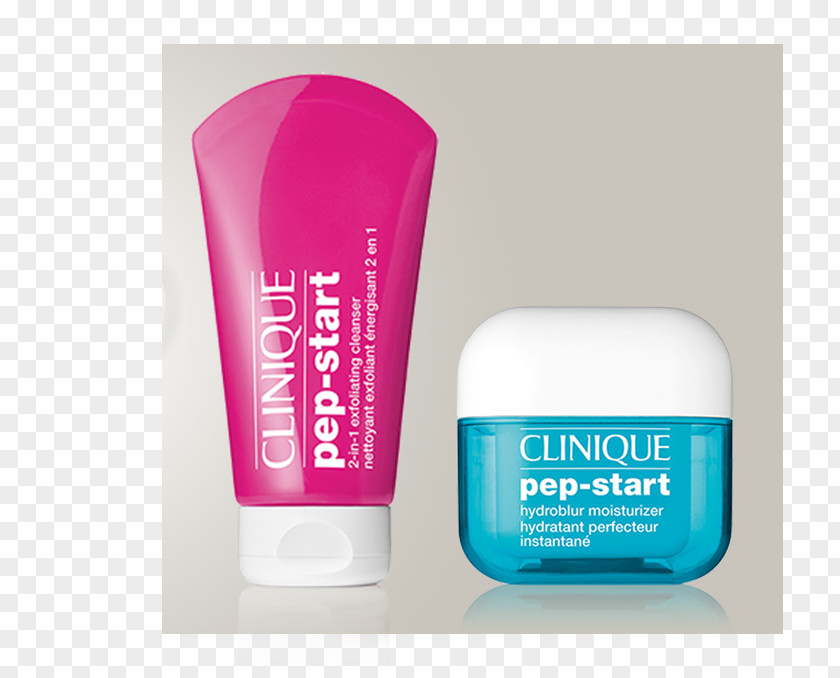 Clinique Lotion Pep-Start Eye Cream Lip Balm PNG
