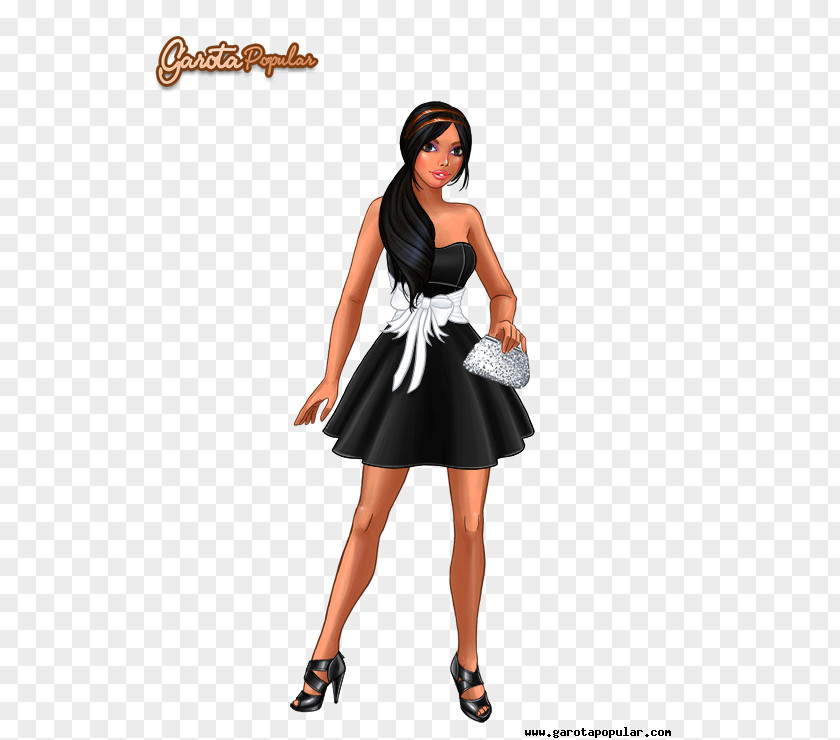 Lady Popular Fashion Photography Little Black Dress Game PNG