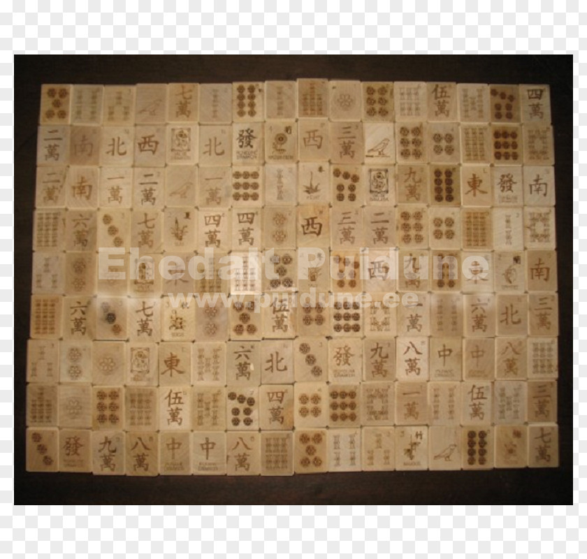 Mahjong Material Flooring Rectangle PNG