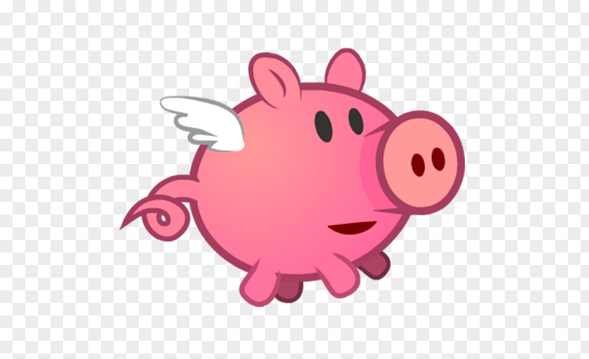 Pig Pink M Snout RTV Clip Art PNG