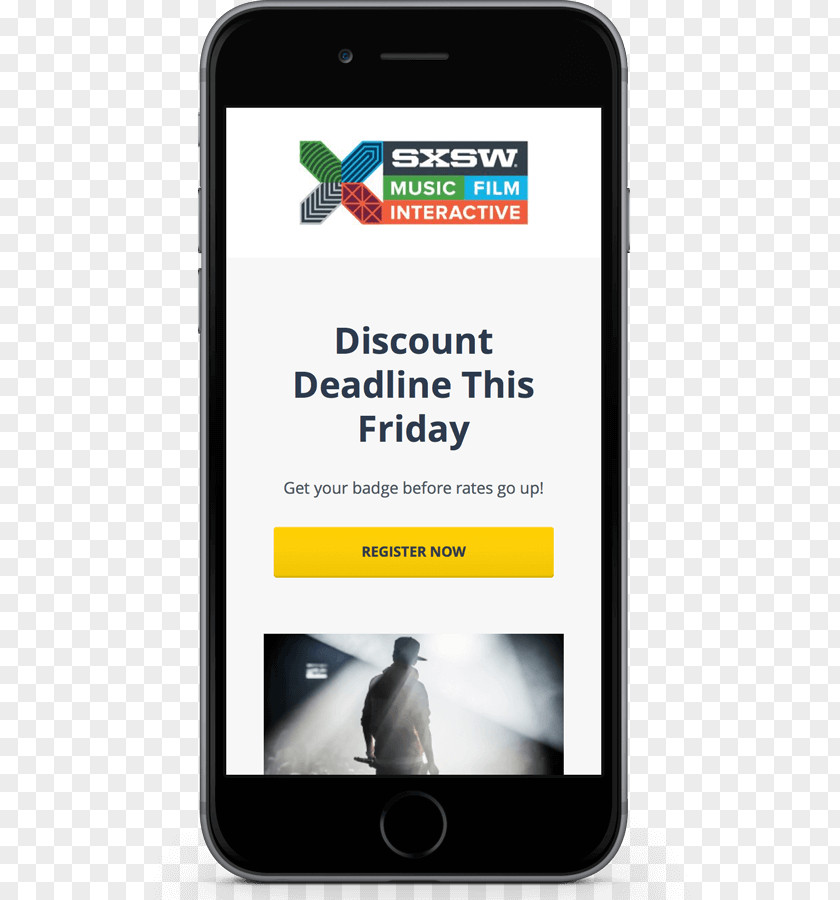 Smartphone Display Advertising South By Southwest PNG