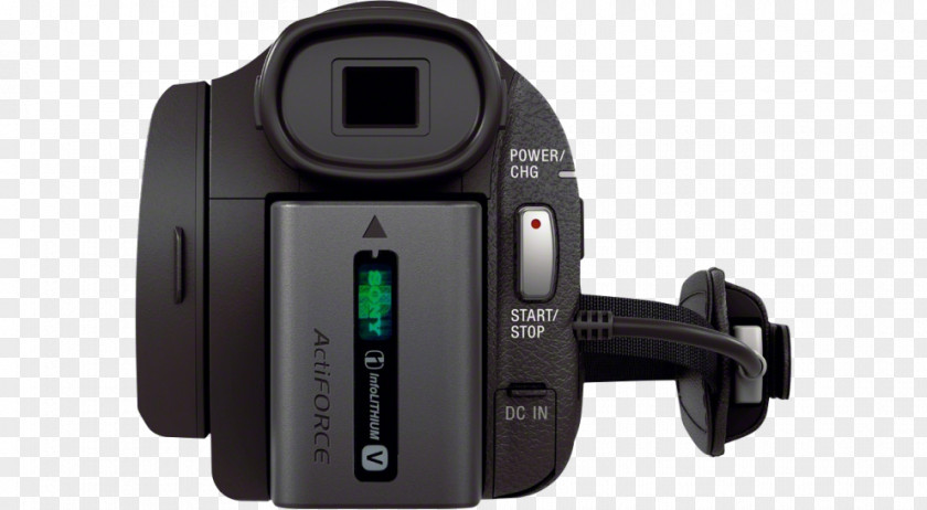 Sony Handycam FDR-AX33 4K Resolution Video Cameras SteadyShot PNG