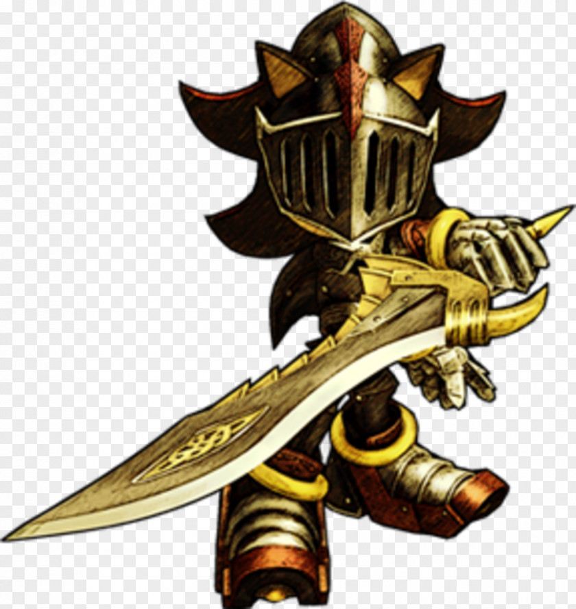 3d Villain Sonic And The Black Knight Shadow Hedgehog Lancelot Adventure 2 PNG