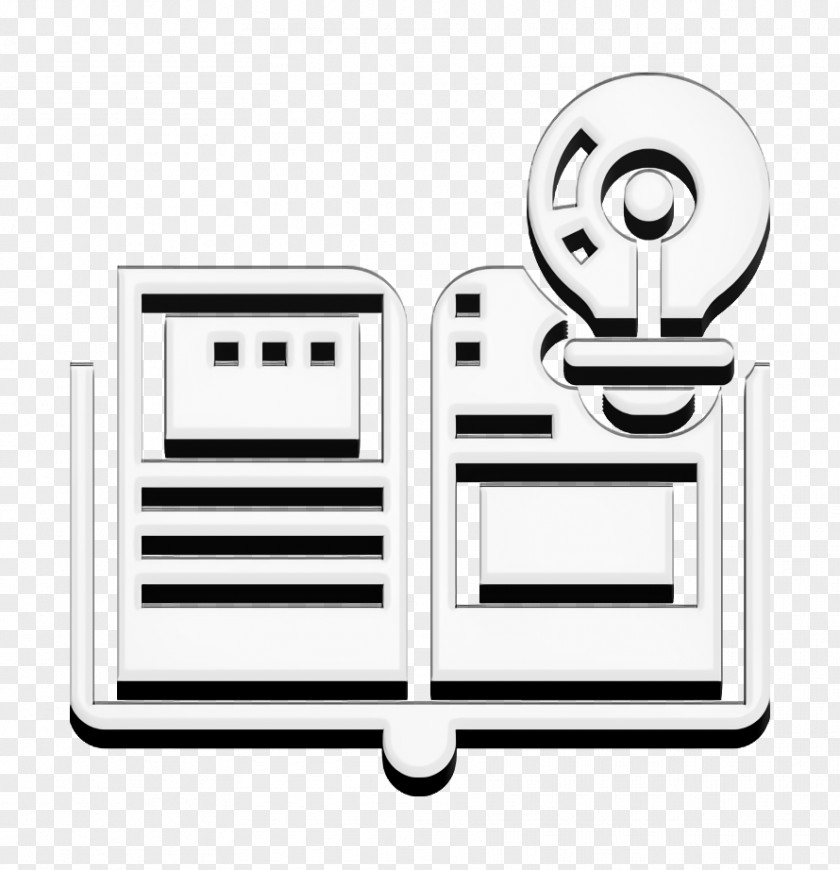 Business Essential Icon Book Knowledge PNG